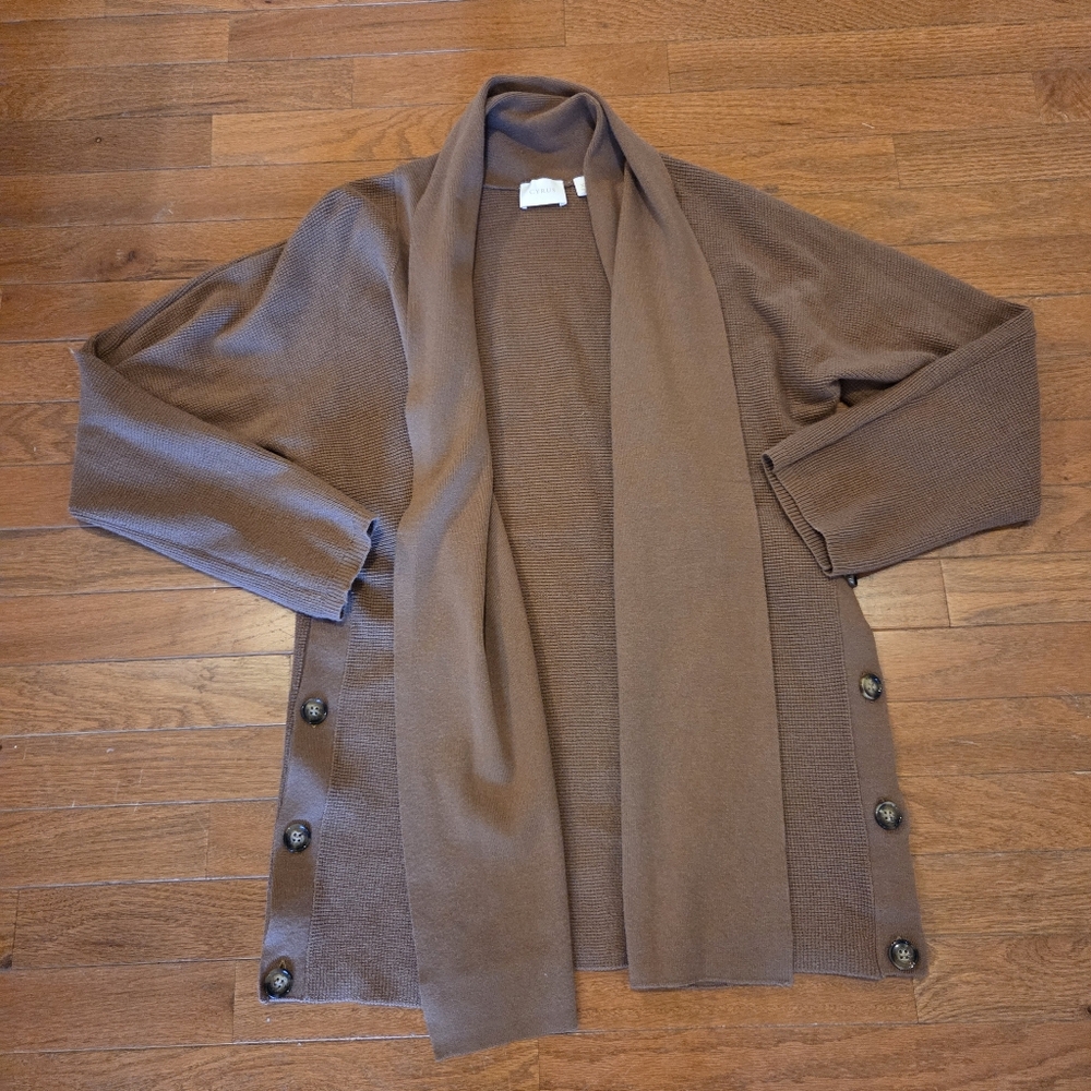 Cyrus Brown Knit Cardigan